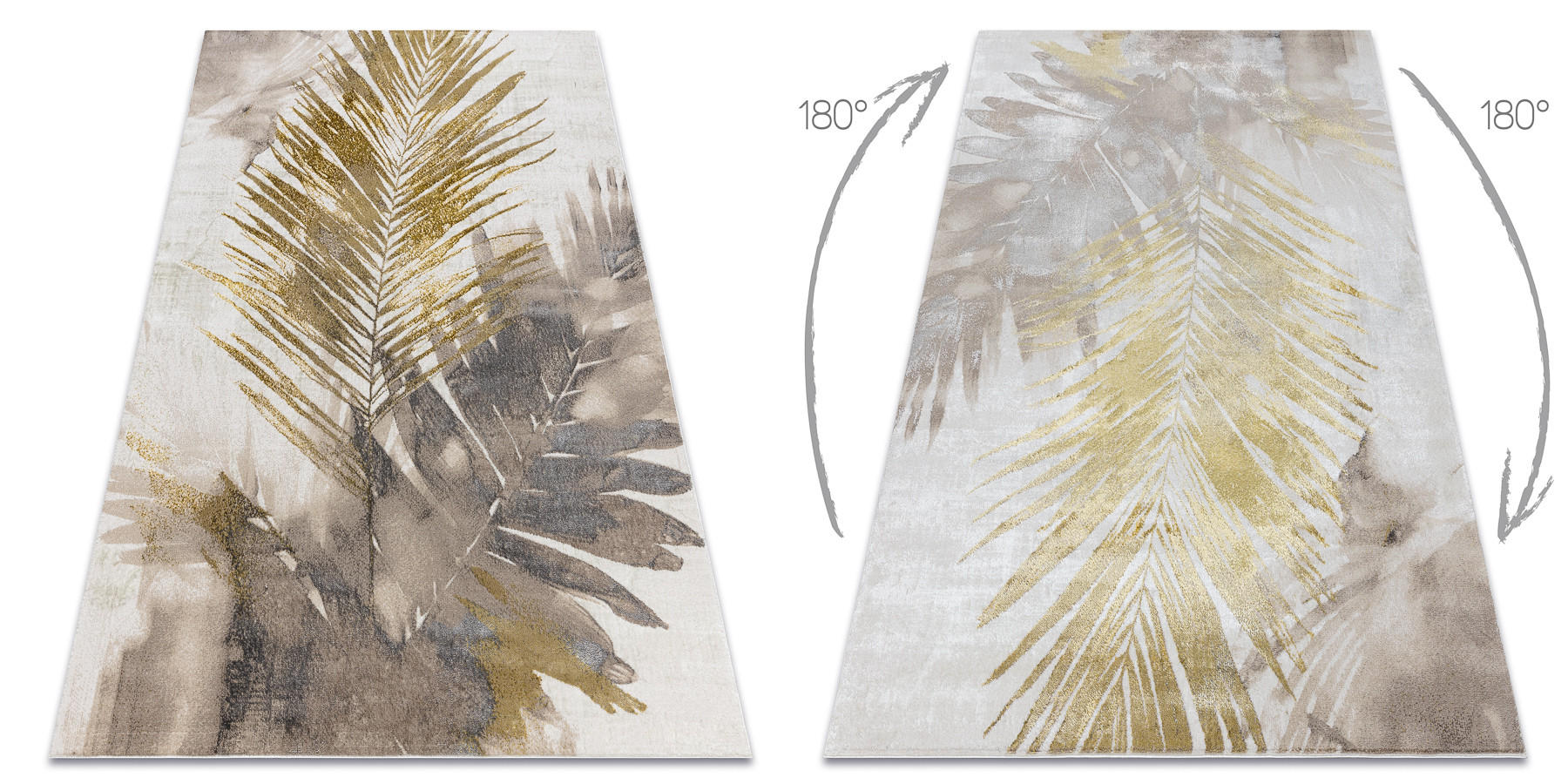 TEPPICH Bliss 120/170 cm - Creme, Textil (120/170cm) - rugsX