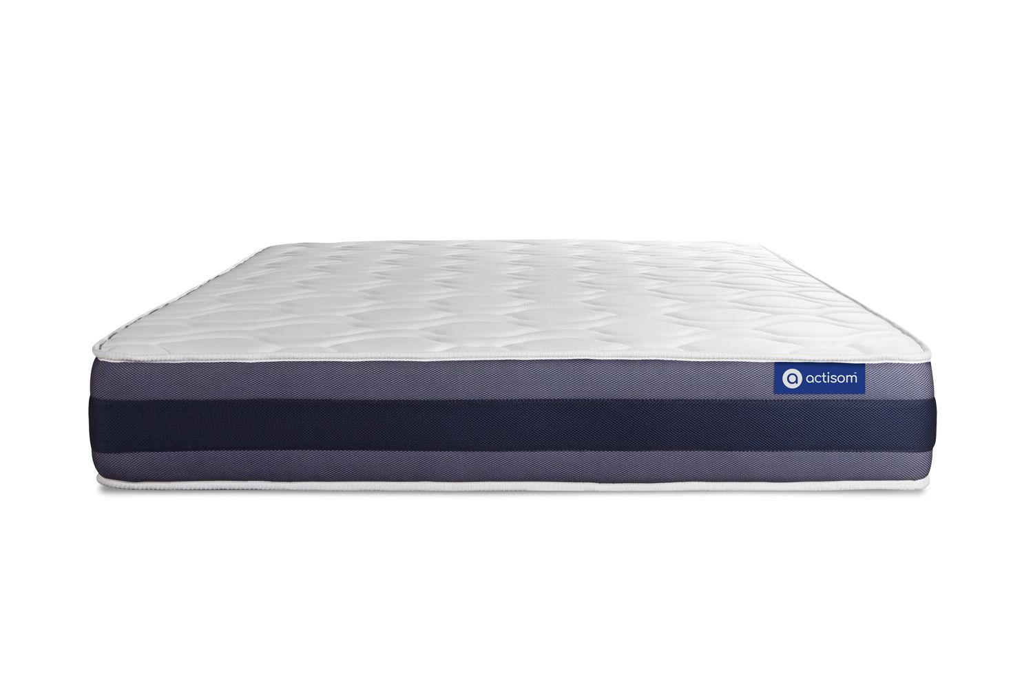 MATRATZE Actiflex morpho Taschenfederkern und Memory-Schaum 160 x 200 cm h1 - Weiß, Textil (160/200cm) - ACTISOM