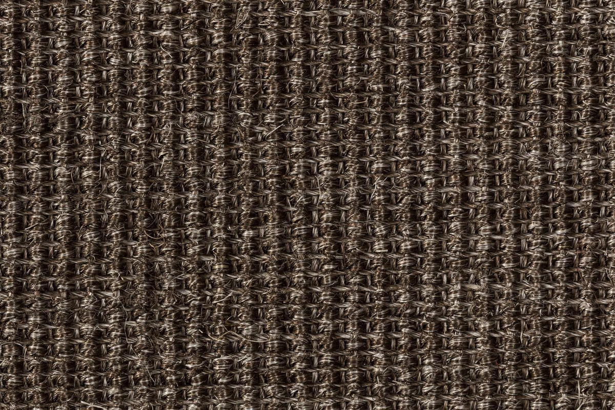 TEPPICH Sisal Manaus kaffee/graphit Rund 300cm - Mokka, Textil (300/300cm) - Astra