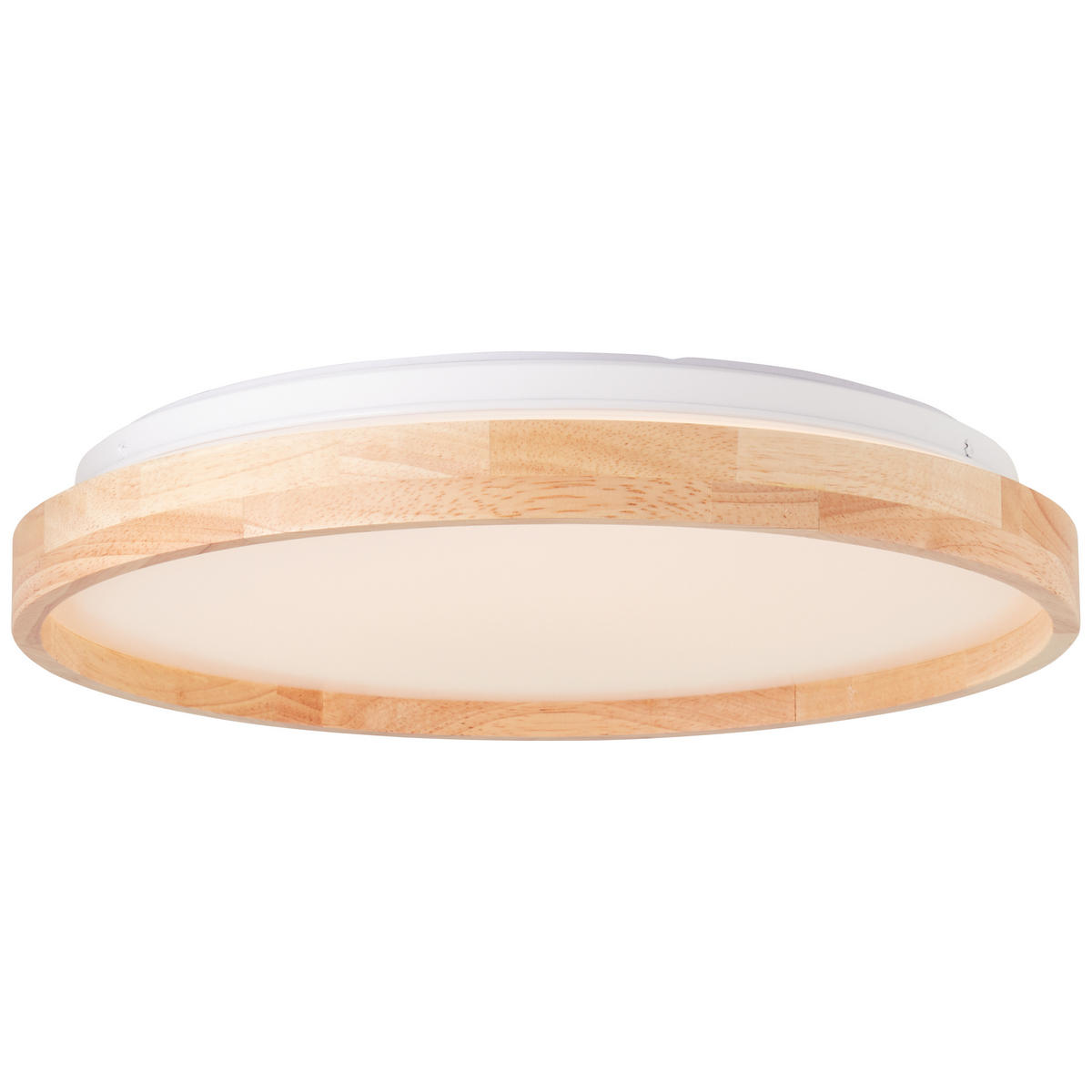 DECKENLEUCHTE Alson G99794/75 - Beige, Holz (39.5/39.5/6.5cm) - Brilliant