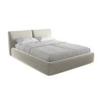 POLSTERBETT mit Bettkasten und Lattenrost 180x228 Creme - Perlmutt/Creme, Kunststoff/Textil (160/200cm) - Makamii