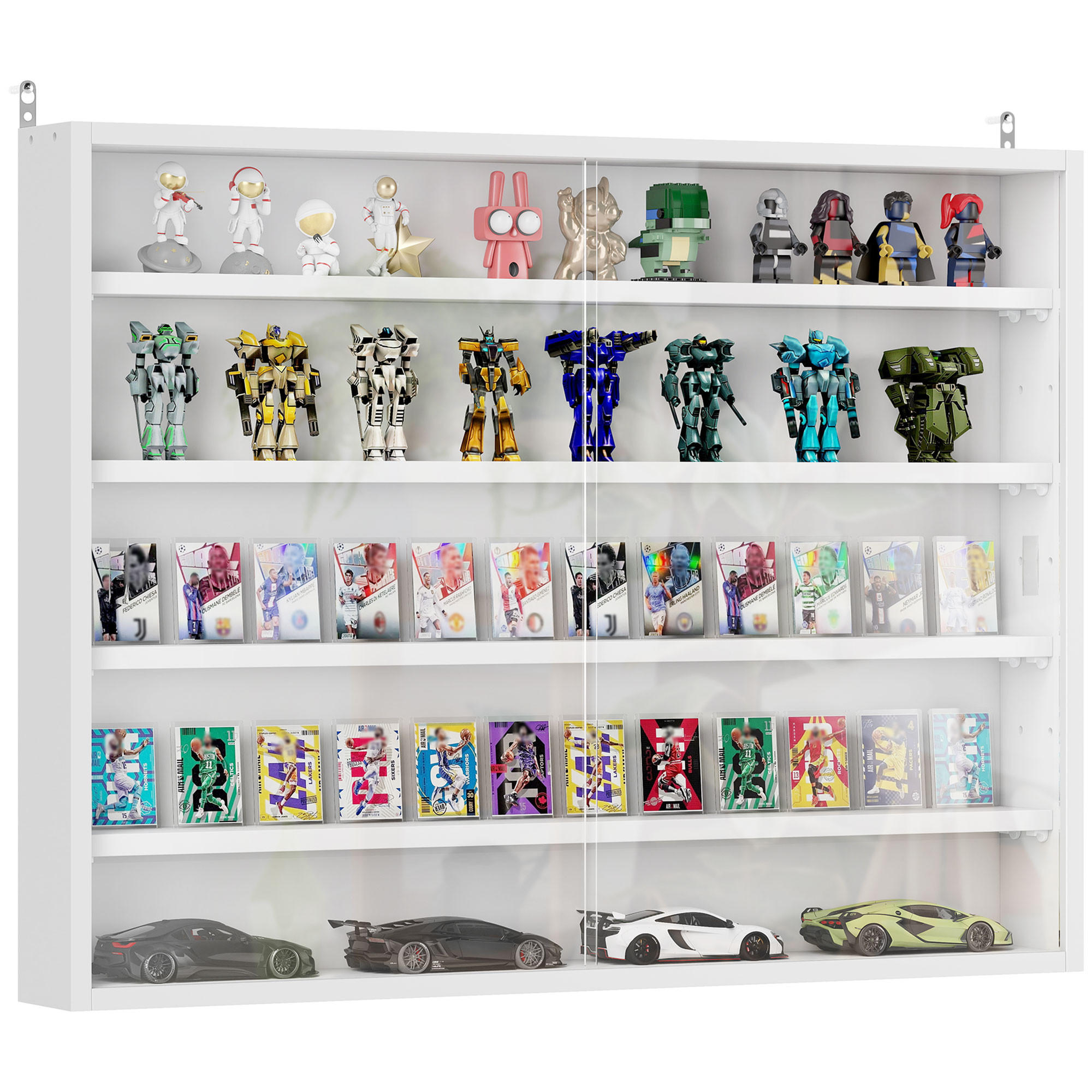 ComfortXL Vitrine Weiß 24.13x152.4x203.2 cm