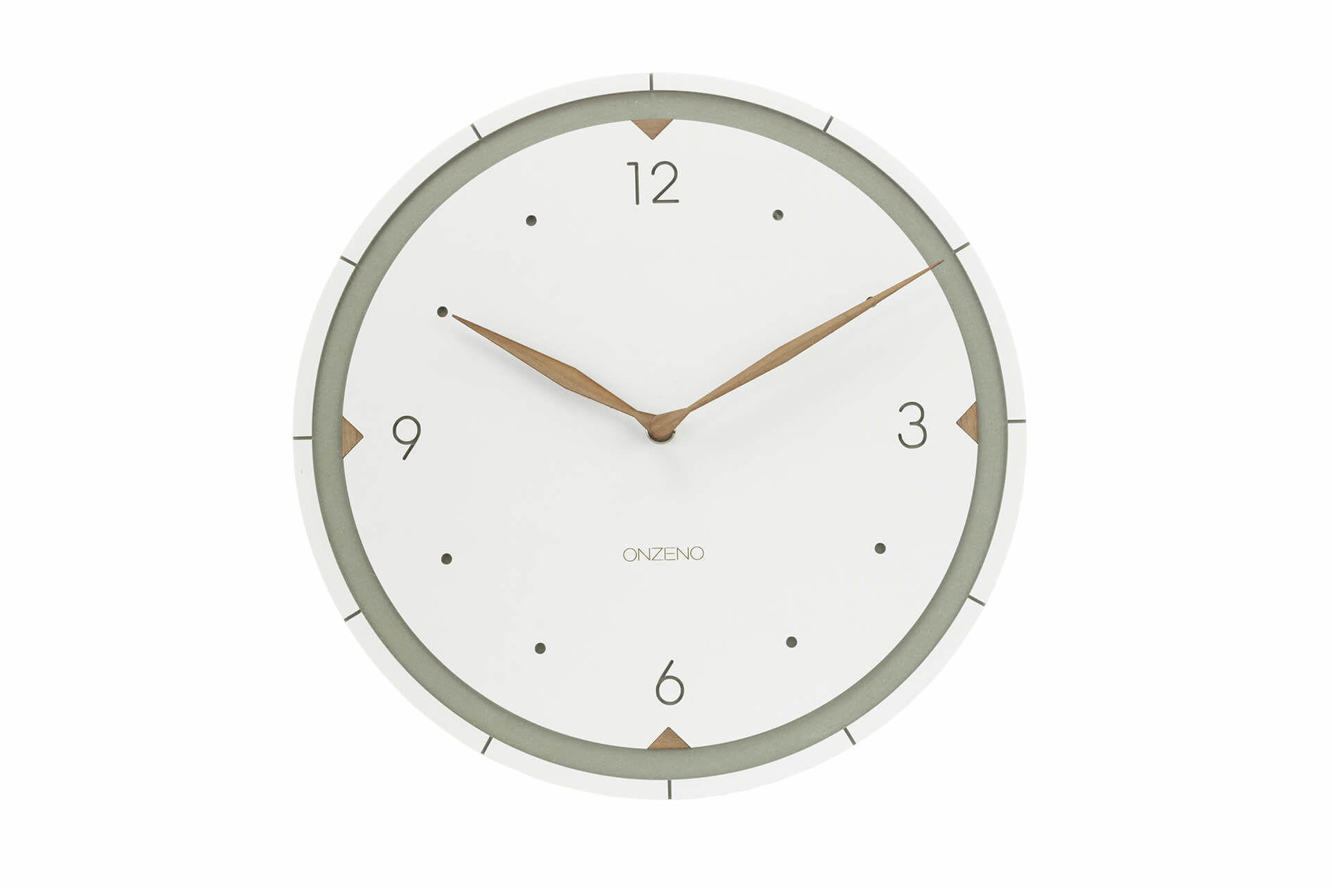 WANDUHR Design Weiß 29/29 cm - Weiß, Holzwerkstoff (0.42/29/1cm) - ONZENO