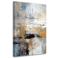 KUNSTDRUCK Gold 40/60 cm - Goldfarben, Textil (40/60cm) - KUNSTLOFT