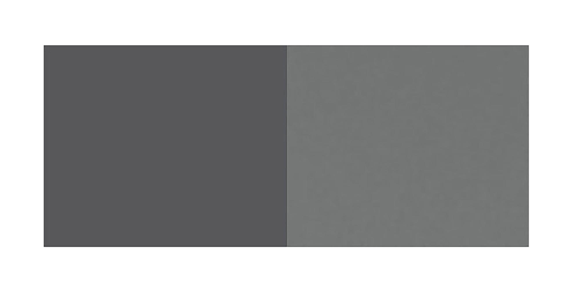 APOTHEKERSCHRANK Bonn D1D/40 Dust Grey Matt / Lava 40 / 50 / 82cm - Dunkelgrau/Grau, Holz/Holzwerkstoff (40/82/50cm) - Feldmann-Wohnen