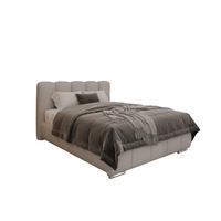 POLSTERBETT Zaira 140x200cm – Elegantes Polsterbett für modernen Wohnstil , ohne matratze, Sandfarben - Sandfarben, Holz (100/200cm) - Homesy