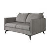 2-SITZER-SOFA Pulse Grau Luxusmicrofaser - Schwarz/Grau, Holz/Textil (138/86/91cm) - S-Style Möbel