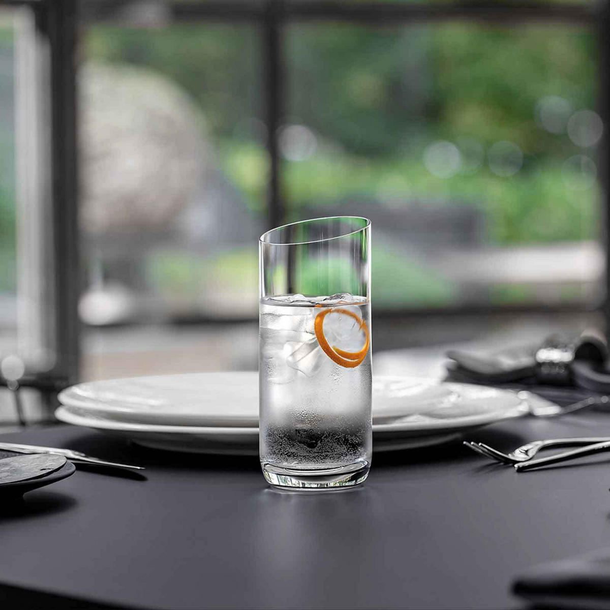 LONGDRINKGLÄSER NewMoon transparent 370 ml 4er Set - Transparent, Glas (0.37L) - Villeroy & Boch