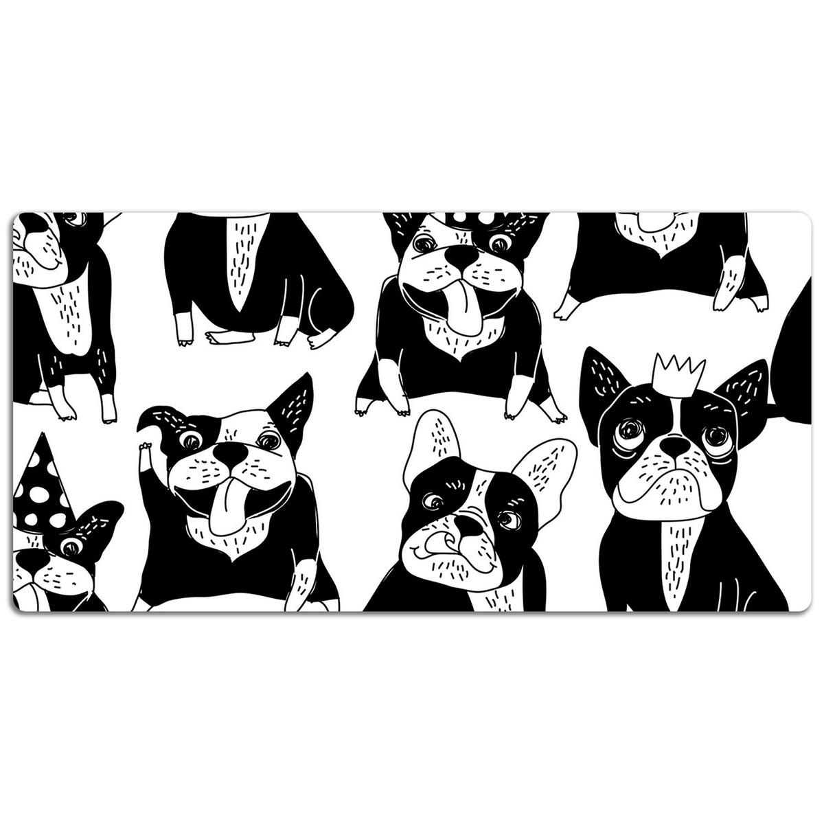 SCHREIBTISCHUNTERLAGE 100x50 cm Weiß - Weiß, Kunststoff (1.6/100/50cm) - ArtPrintCave