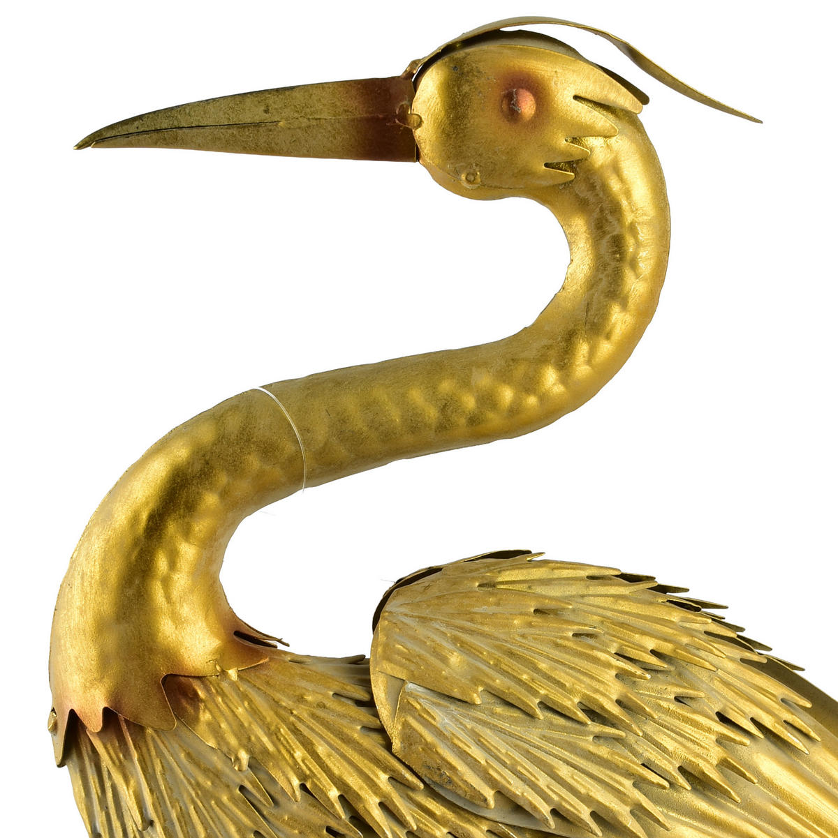 FIGURA, kov, zelená - zlatá, kov (20/45/50cm) - Mondex