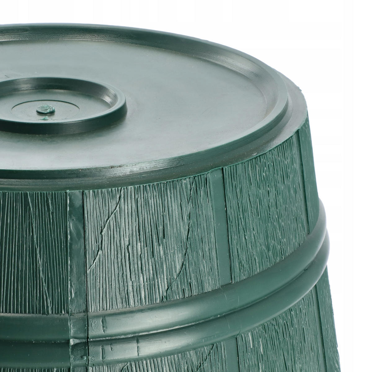 KADAX Weihnachtsbaumständer für einen echten Weihnachtsbaum, Topfbaum 2,4 m - Grün, Kunststoff (24.5cm) - KADAX