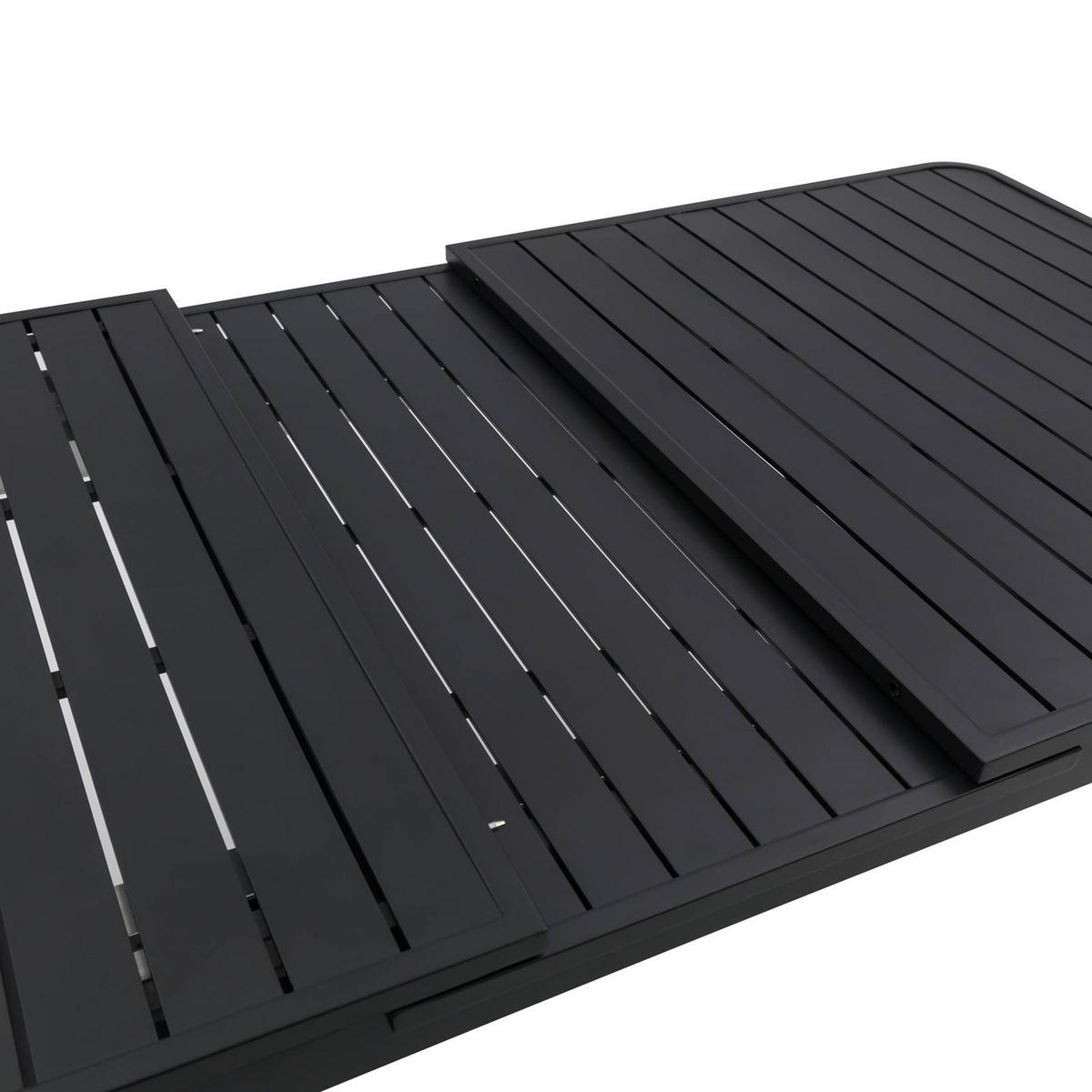 GARTENTISCH SUNNY - Schwarz, Metall (90/150/78cm) - IDIMEX