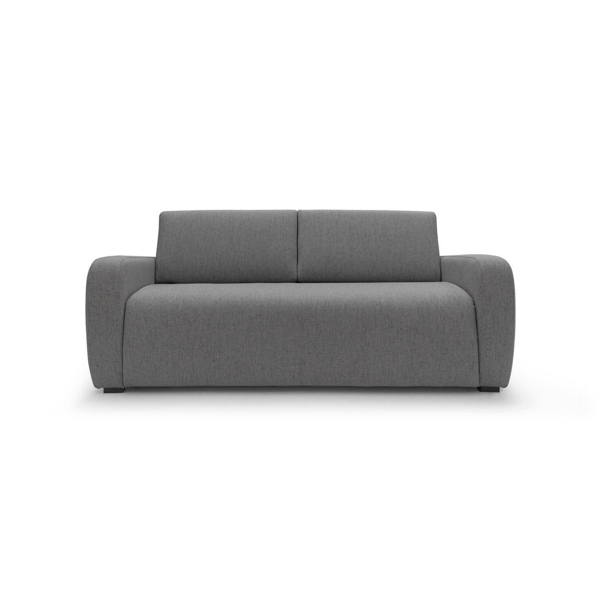 SCHLAFSOFA Duna - Grau, Textil (195/93/100cm) - Divani.store