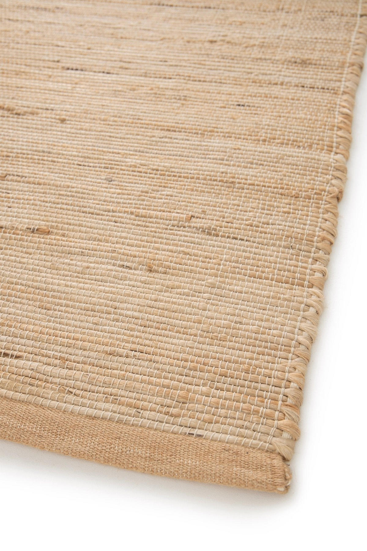 TEPPICH Design handgefertigt Jute beige - Beige, Naturmaterialien (120/170cm) - AFK Living