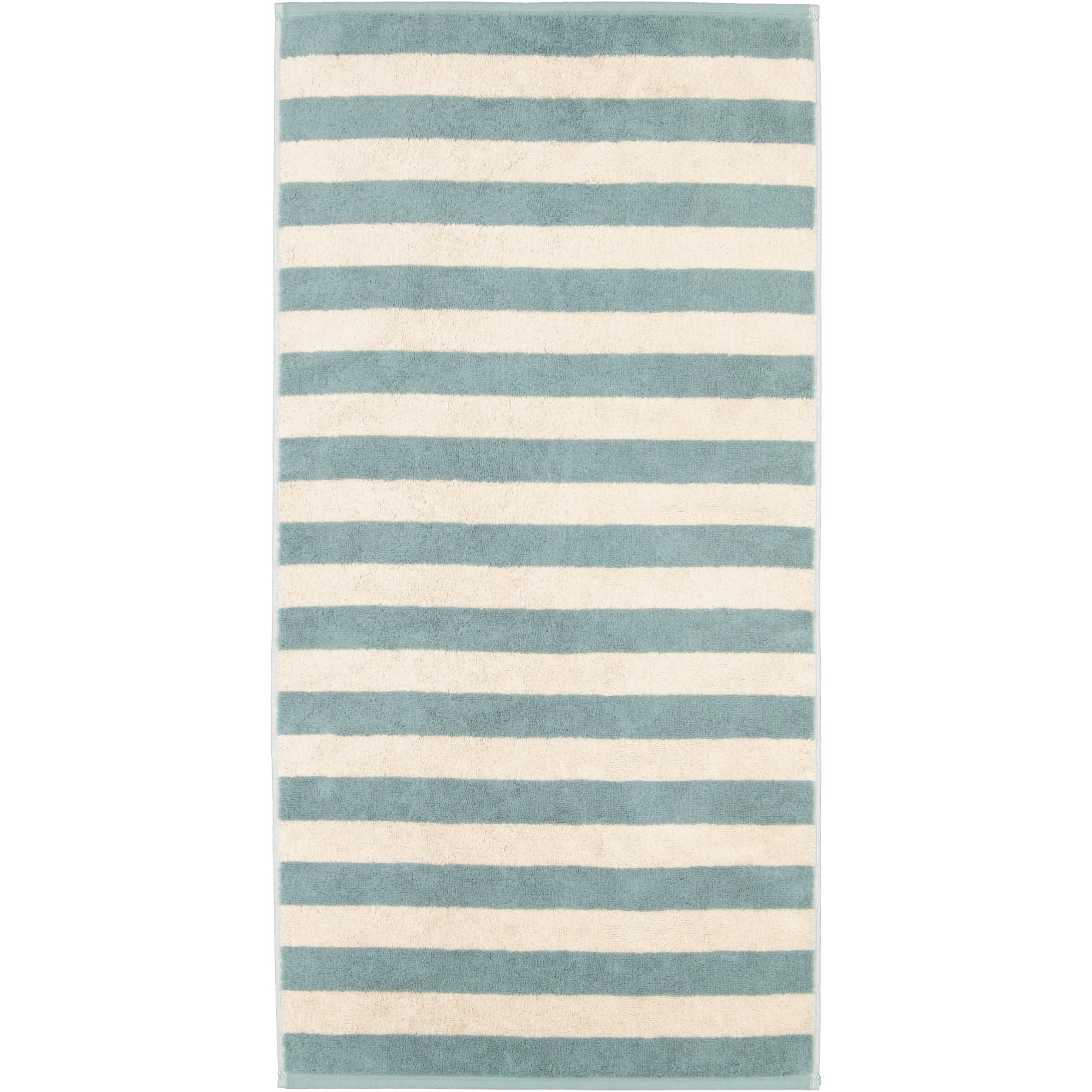 HANDTUCH LINES BLOCKSTREIFEN 6256 FJORD - 43 - Pastellgrün, Textil (50/100cm) - Cawoe