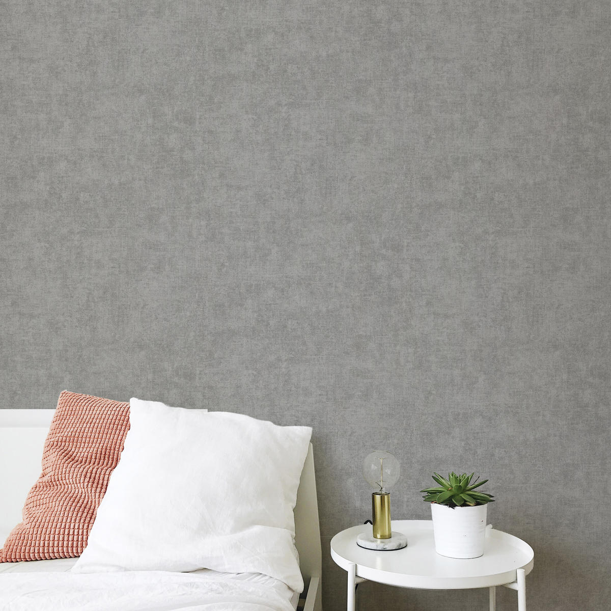 VLIESTAPETE Robuster - Grau, Papier/Kunststoff (104/1000cm) - Superfresco Easy