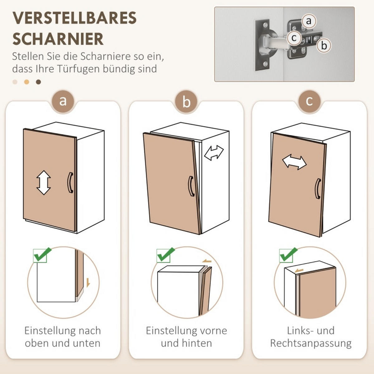 BUFFET 89/168/39,5 cm Weiß aus Holzwerkstoff mit höhenverstellbaren Einlegeböden - Weiß, Holz (39.5/168/89cm) - OKMYHOME