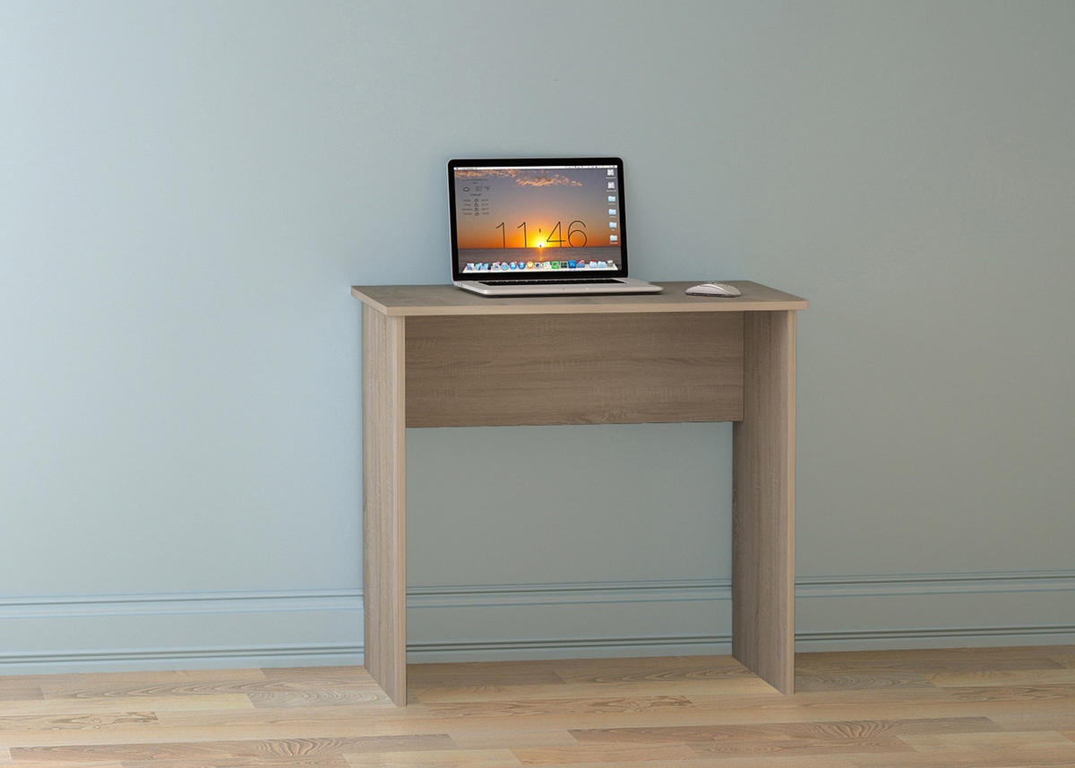 SCHREIBTISCH Sonoma Eiche 80/75/50 - Sonoma Eiche, Holzwerkstoff (50/80/75cm) - RAUMHIRSCH FURNITURE