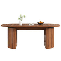 ESSTISCH Ausziehbar Stauraum MDF Dunkelbraun - Dunkelbraun, Holzwerkstoff (80/160/76cm) - FLIEKS