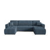 ECKSOFA mit Schlaffunktion Blau - Blau, Textil (315/145cm) - Furnisell