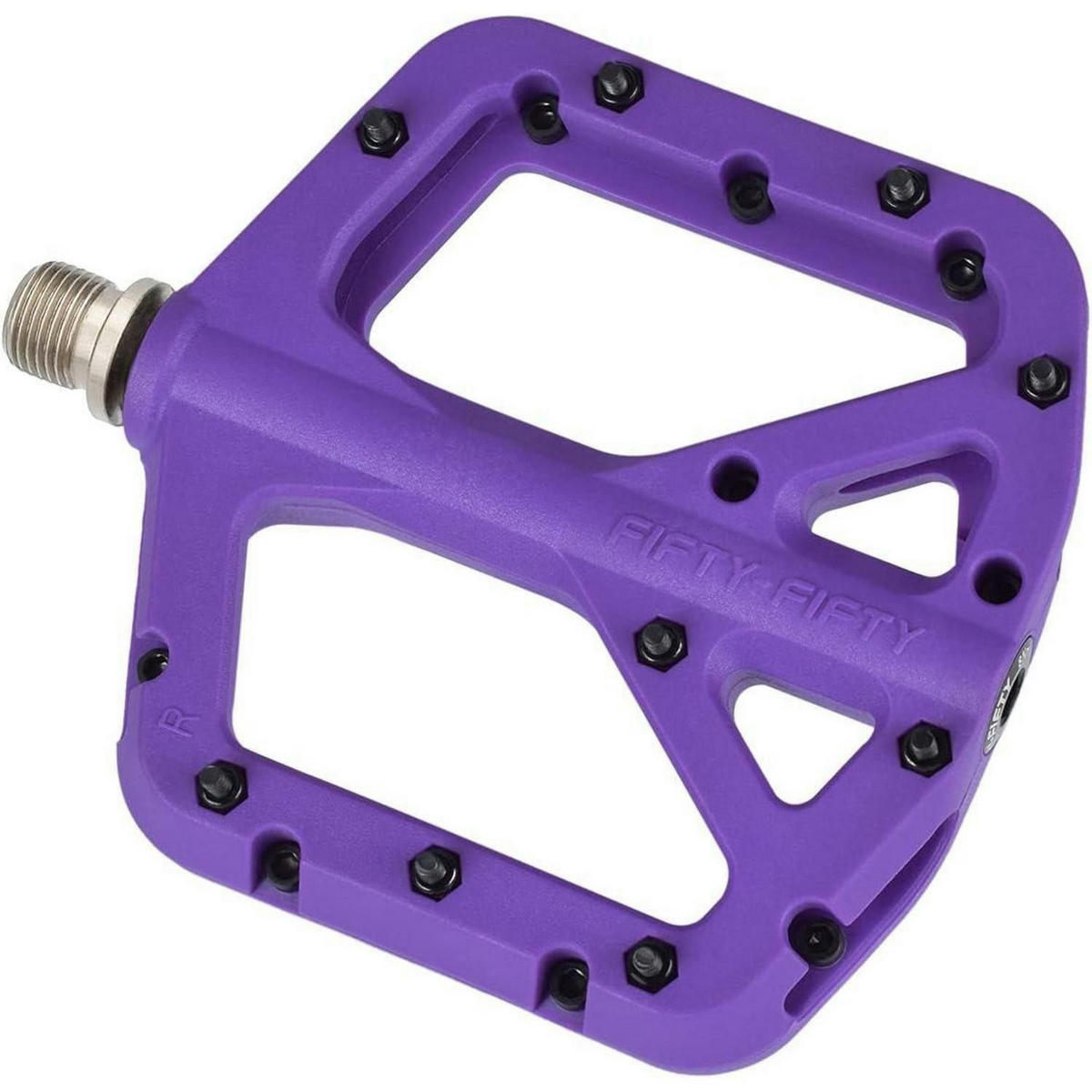 FAHRRADPEDALE Nylon Composite Violett - Violett, Kunststoff (10.4/1.5/10.6cm)