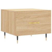 COUCHTISCH Sonoma-Eiche 50x50x40 cm Holzwerkstoff - Braun, Holzwerkstoff (50/50/40cm) - furnicato