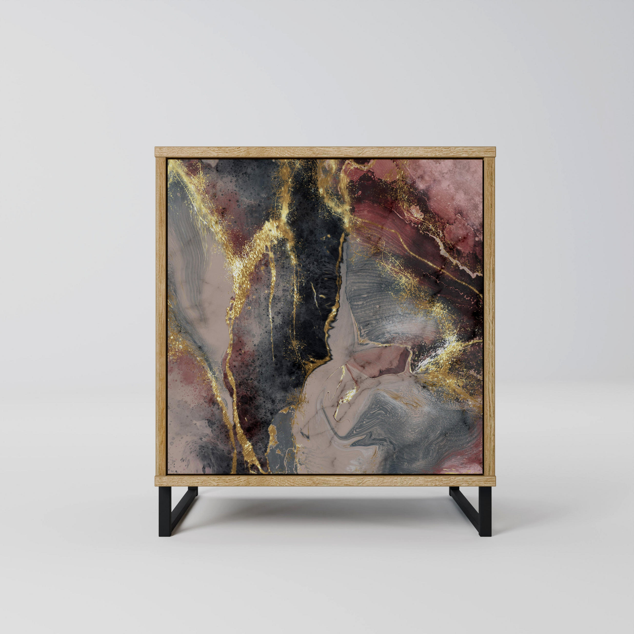 SpaceRebels Sideboard Eiche 57.5x67.5x42 cm