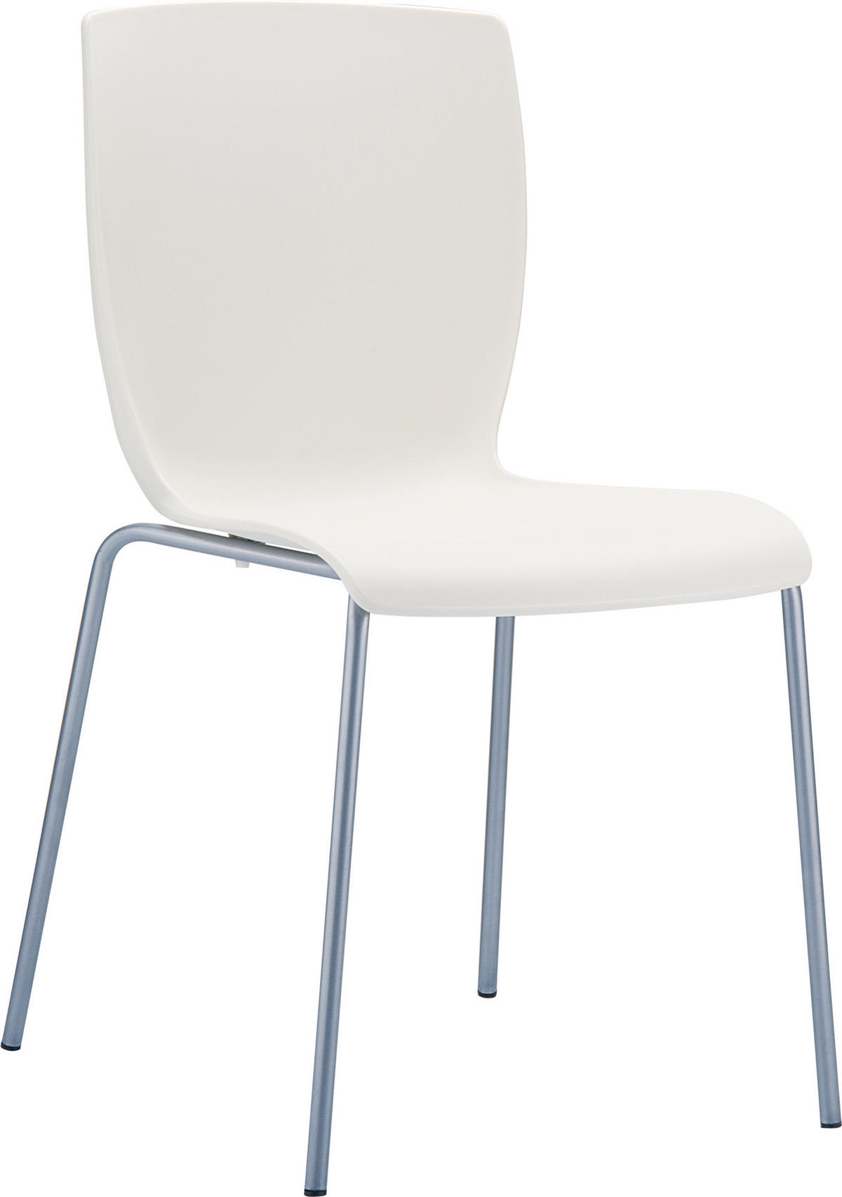 GARTENSTUHL 2er Set Kunststoff creme - Creme, Kunststoff/Metall (47/80/60cm) - CLP