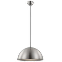 HÄNGELEUCHTE Aluminium Silber Rund - Silberfarben, Metall (40/40/128cm) - Globo Lighting