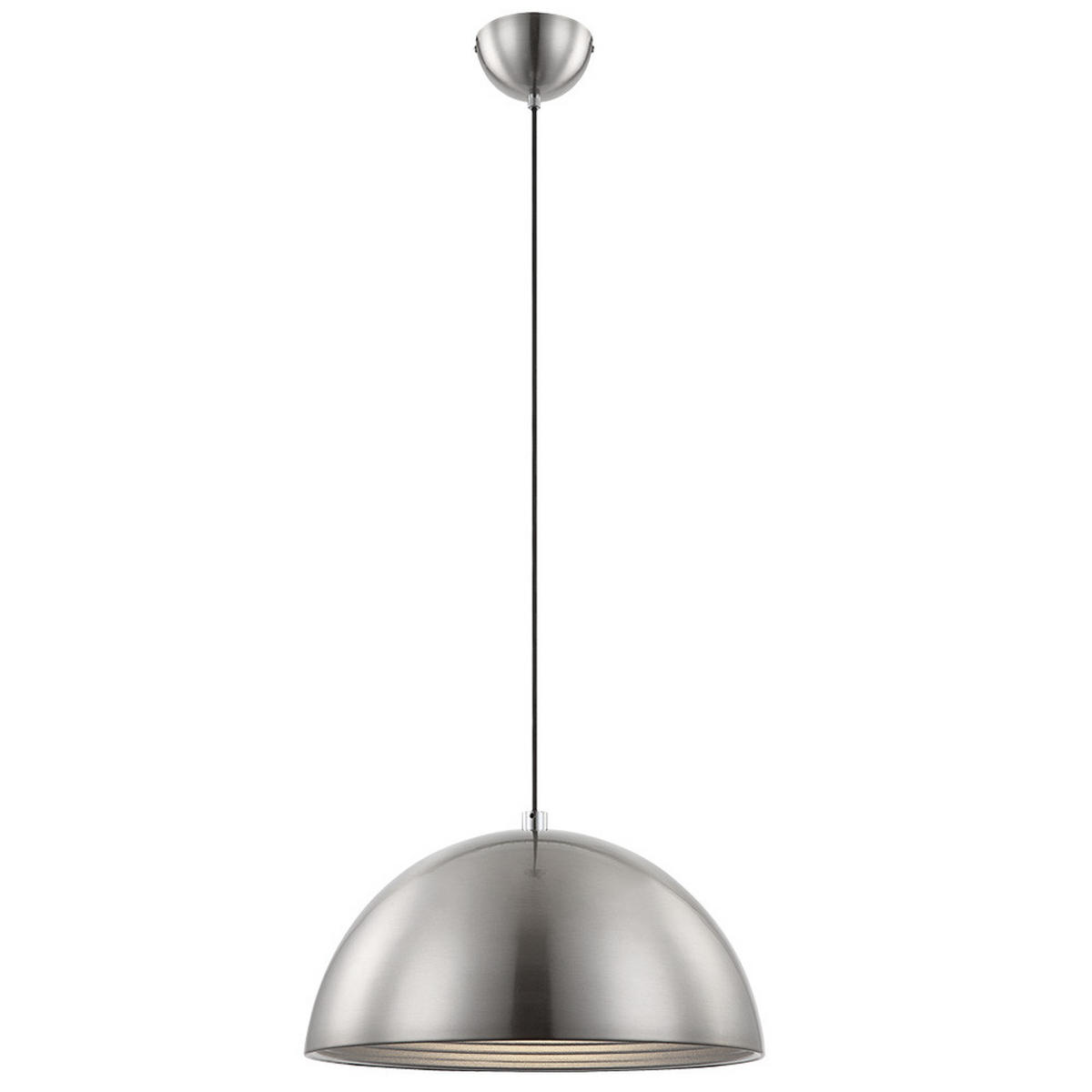HÄNGELEUCHTE Aluminium Silber Rund - Silberfarben, Metall (40/40/128cm) - Globo Lighting