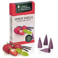 RÄUCHERKERZEN Flowers & Fruits Erdbeer Vanilla 24er Packung - Multicolor, Holz (0.1/1/0.1cm) - Crottendorfer