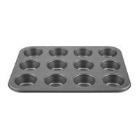 MUFFINFORM Bakery Grau - Grau, Metall (35/26.5/3cm) - Mömax