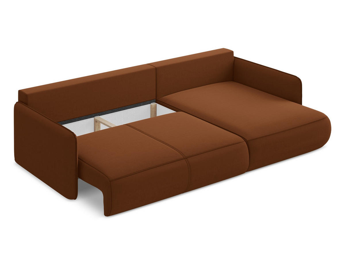 WOHNLANDSCHAFT Strukturstoff Stoff Grün - Schwarz/Olivgrün, Kunststoff/Textil (290/86/148cm) - Makamii