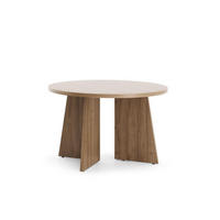 COUCHTISCH Aurena, Kaschmir mit Walnuss - Walnussfarben, Holzwerkstoff (75/75/47cm) - Bettso