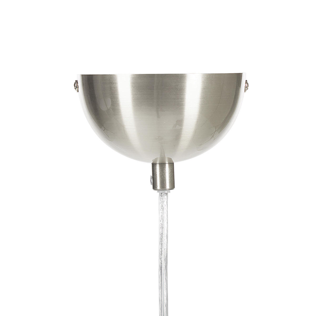 HÄNGELAMPE Bojana 20/20/180 cm - Silberfarben, Metall (20/20/180cm) - Beliani