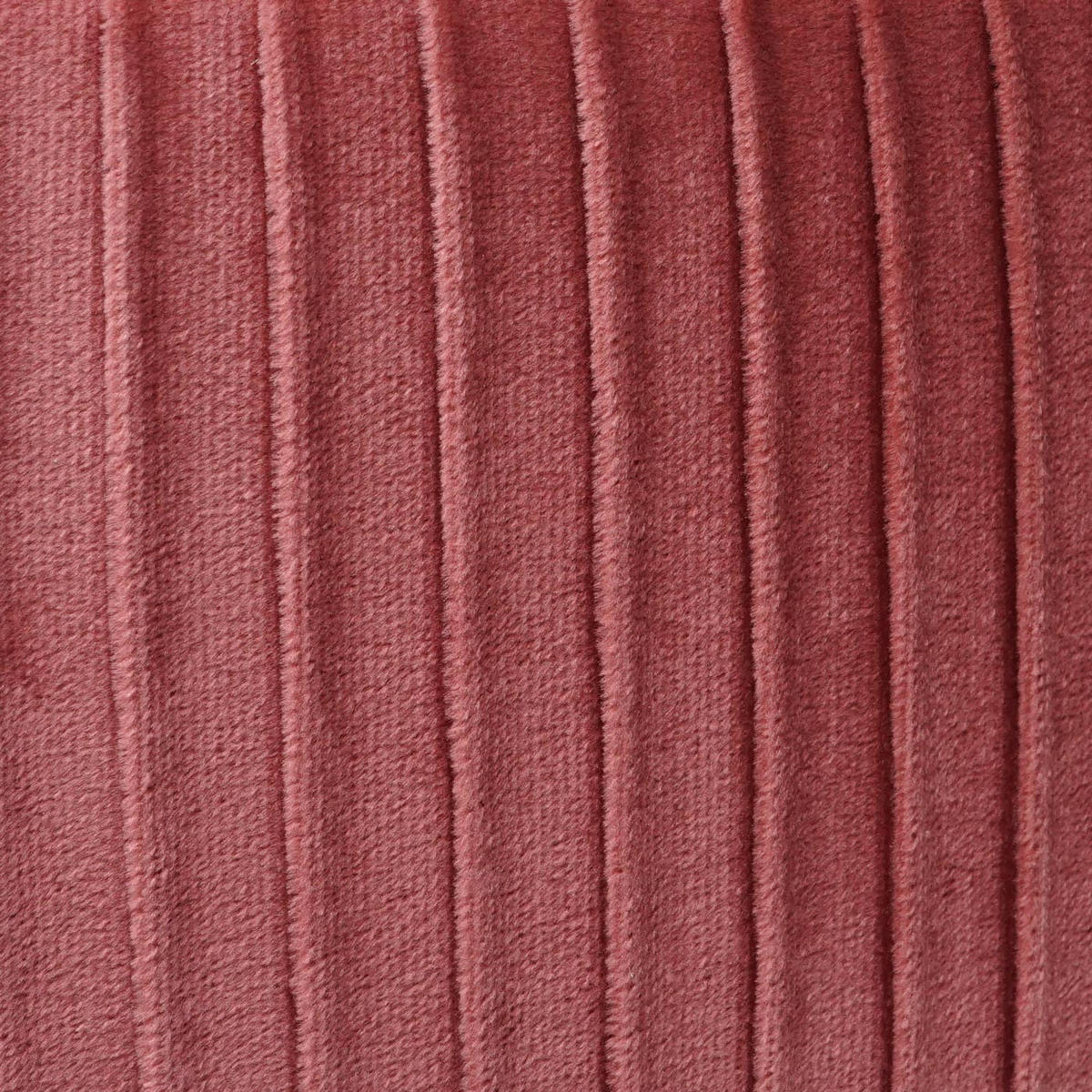 SITZHOCKER Altrosa, Schwarz - Altrosa/Schwarz, Textil (33/42/33cm) - MCW