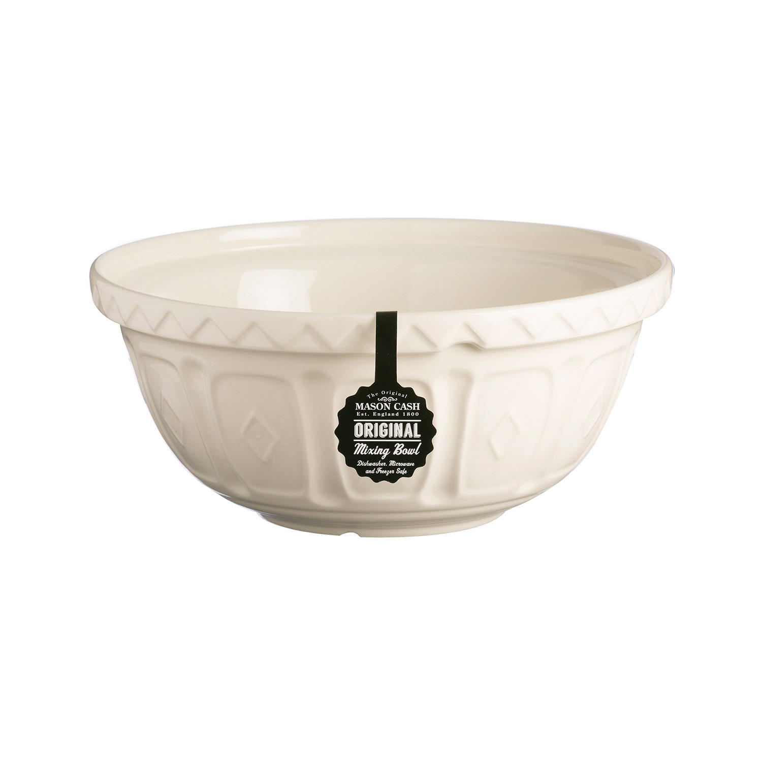 RÜHRSCHÜSSEL, creme, 4 Liter, Ø 29 cm - Creme, Keramik (29/15cm) - Mason Cash