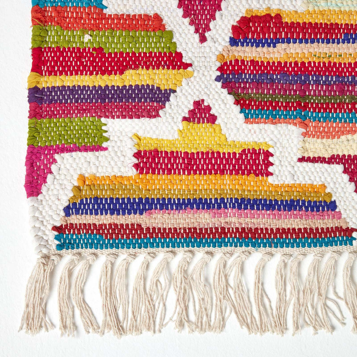 FLICKENTEPPICH Amsterdam 120/170 cm - Multicolor, Textil (120/170cm) - Homescapes