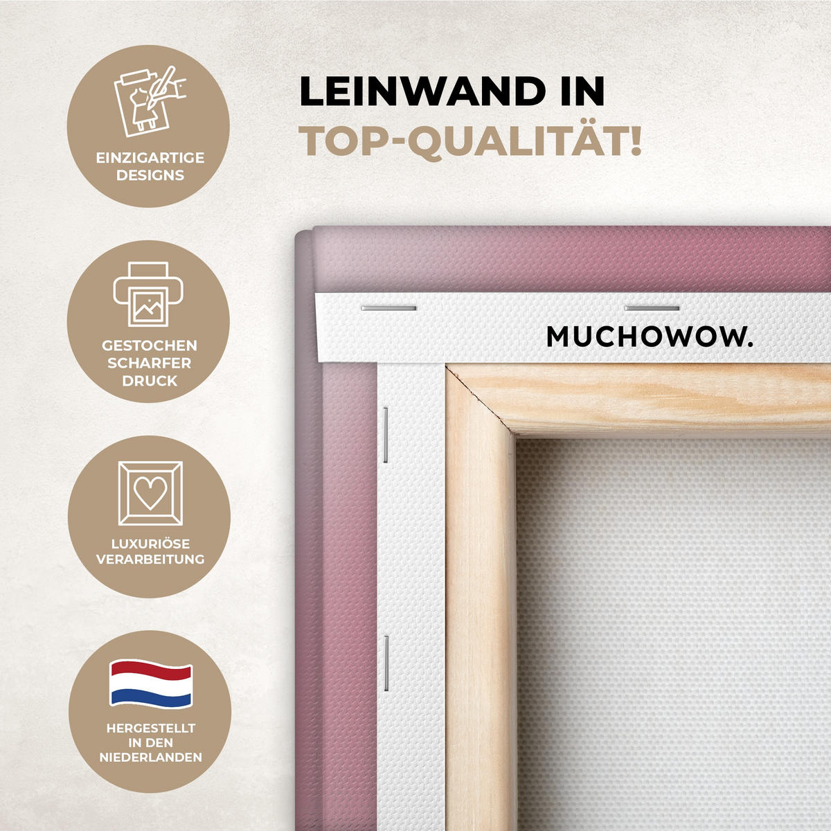 LEINWANDBILD Disco - Obst - Glitzer - Erdbeere 90x140 cm - Pink, Textil (90/140cm) - MuchoWow