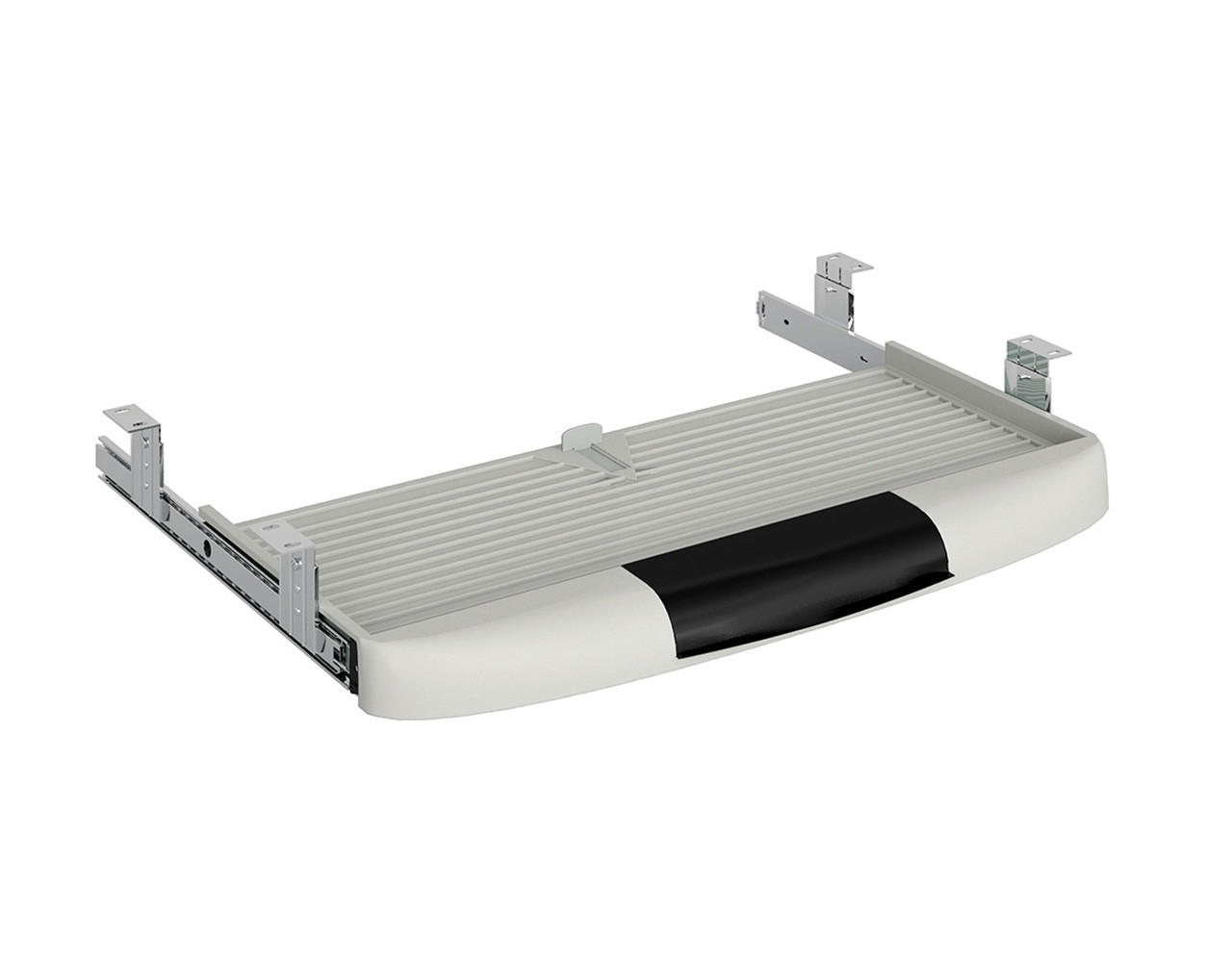 SCHREIBTISCH MIT TASTATURAUSZUG Optima Sonoma Eiche hell 138 / 100 / 76cm - Braun, Holz/Holzwerkstoff (68/138/76cm) - Feldmann-Wohnen