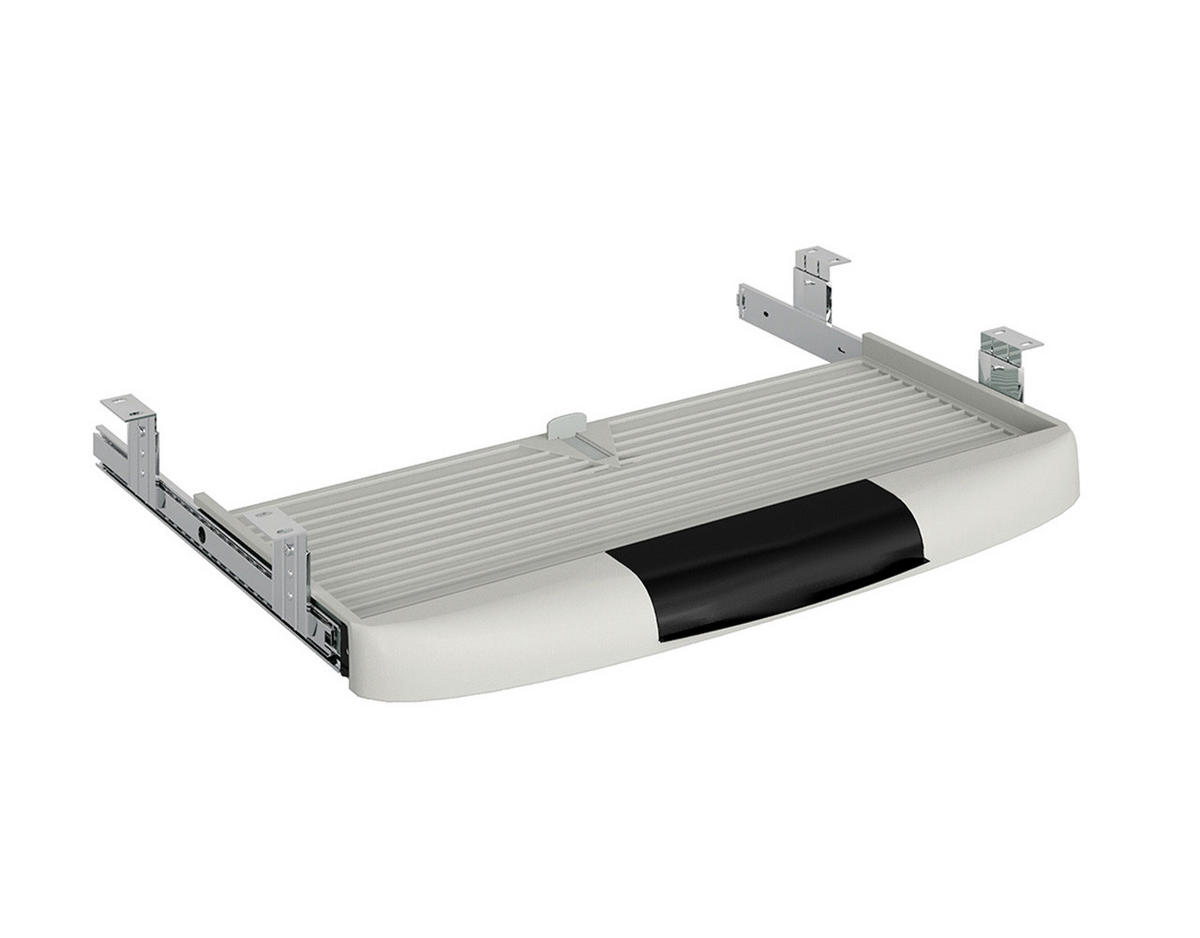SCHREIBTISCH MIT TASTATURAUSZUG Optima Sonoma Eiche hell 138 / 100 / 76cm - Braun, Holz/Holzwerkstoff (68/138/76cm) - Feldmann-Wohnen