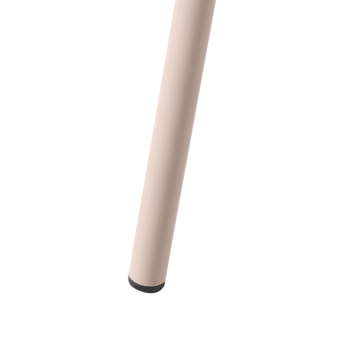 KERTI SZÉK 4 darabos Szett rakásolható Bézs Milos - bézs, műanyag (45/80/48cm) - Beliani