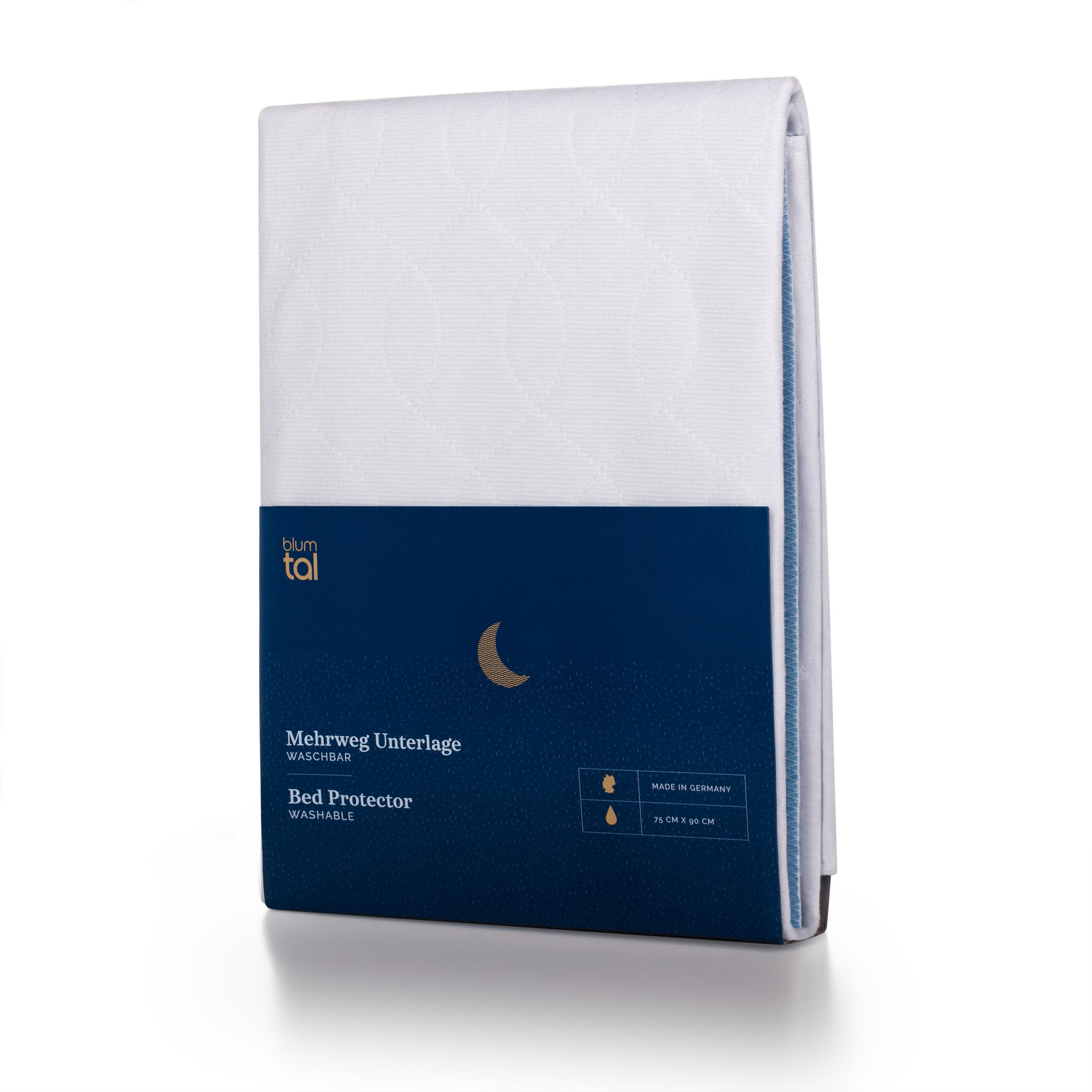 INKONTINENZUNTERLAGE 5er Set wasserdicht 75/90 cm - Weiß, Textil (75/90cm) - Blumtal