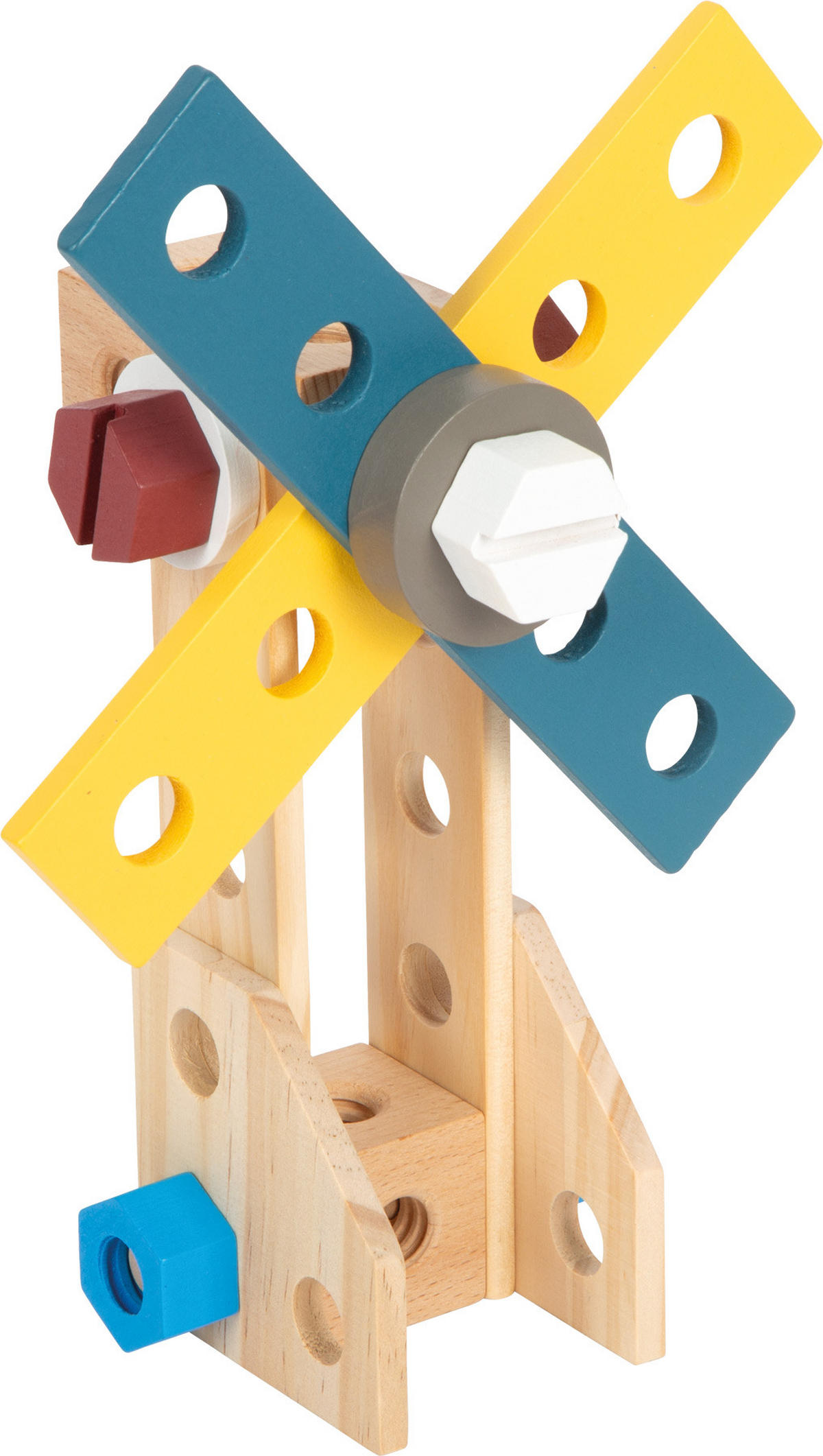 WERKZEUGKOFFER WORKSHOP - Blau, Holz (7.5/27/33cm) - small foot