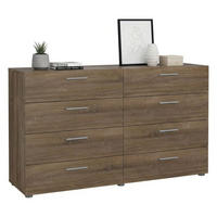 KOMMODE Eiche 40/140/81.7 cm - Braun, Holzwerkstoff (140/82/40cm) - DMORA