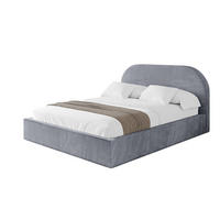 POLSTERBETT mit Bettkasten und Lattenrost, Boxbett ohne Matratze - TIVON 180x200 Grau - Grau, Holzwerkstoff/Textil (180/200cm) - ALTDECOR