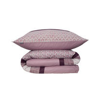 BETTWÄSCHESET Siena - Renforcé - 2-teilig - 135 x 200 cm - Burgund - Rotbraun, Textil (135/200cm) - SCHIESSER