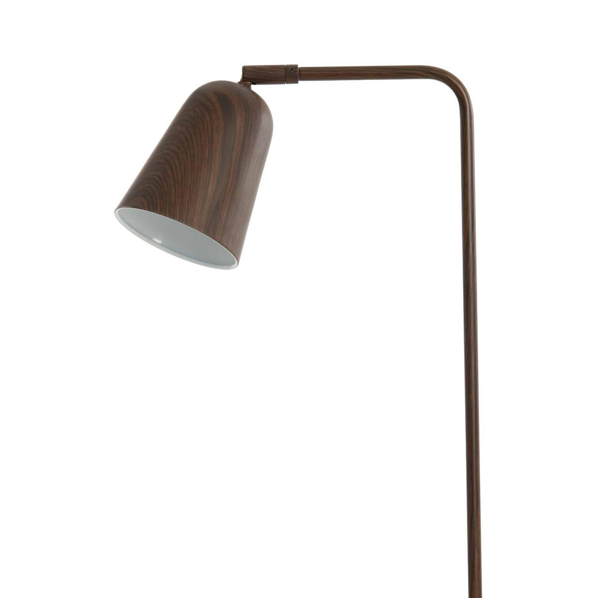 STEHLEUCHTE Salomo Braun 32.5/23/147 cm - Braun, Metall (32.5/23/147cm) - Light & Living
