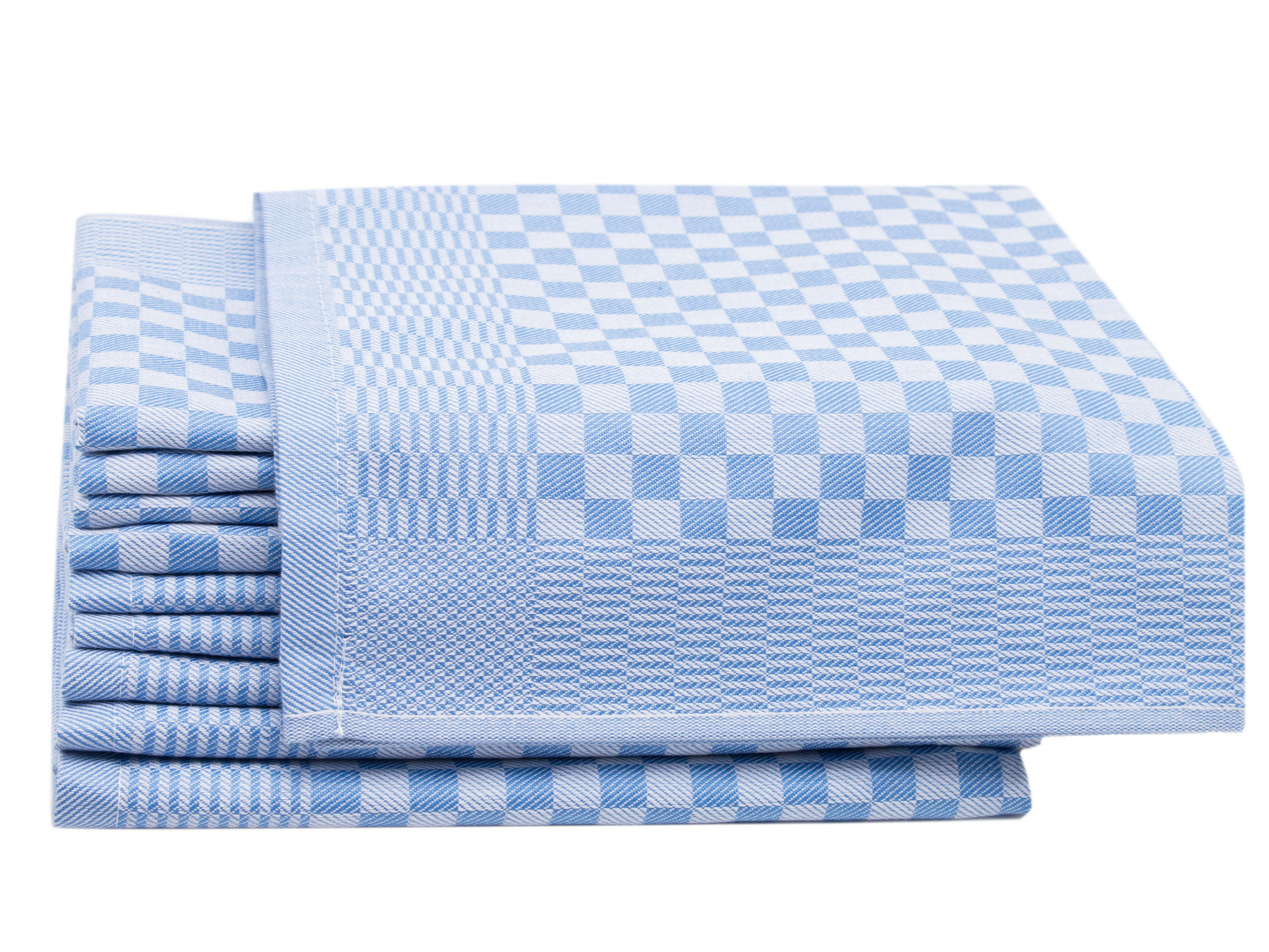 GESCHIRRTÜCHER, 10er-Set, 46x70 cm, 100% Baumwolle, Blau - Blau, Textil (46/70cm) - Zollner