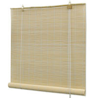 BAMBUSROLLO 80/220 cm Natur - Naturfarben, Naturmaterialien/Holz (80/220/220cm) - vidaXL